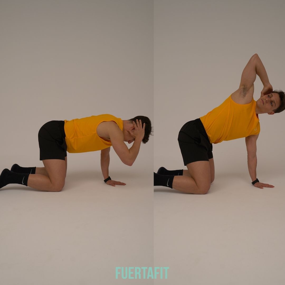 mejores ejercicios de flexibilidad torácica